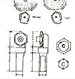 Lapping Compound / Hexagonal Disc 6D-6